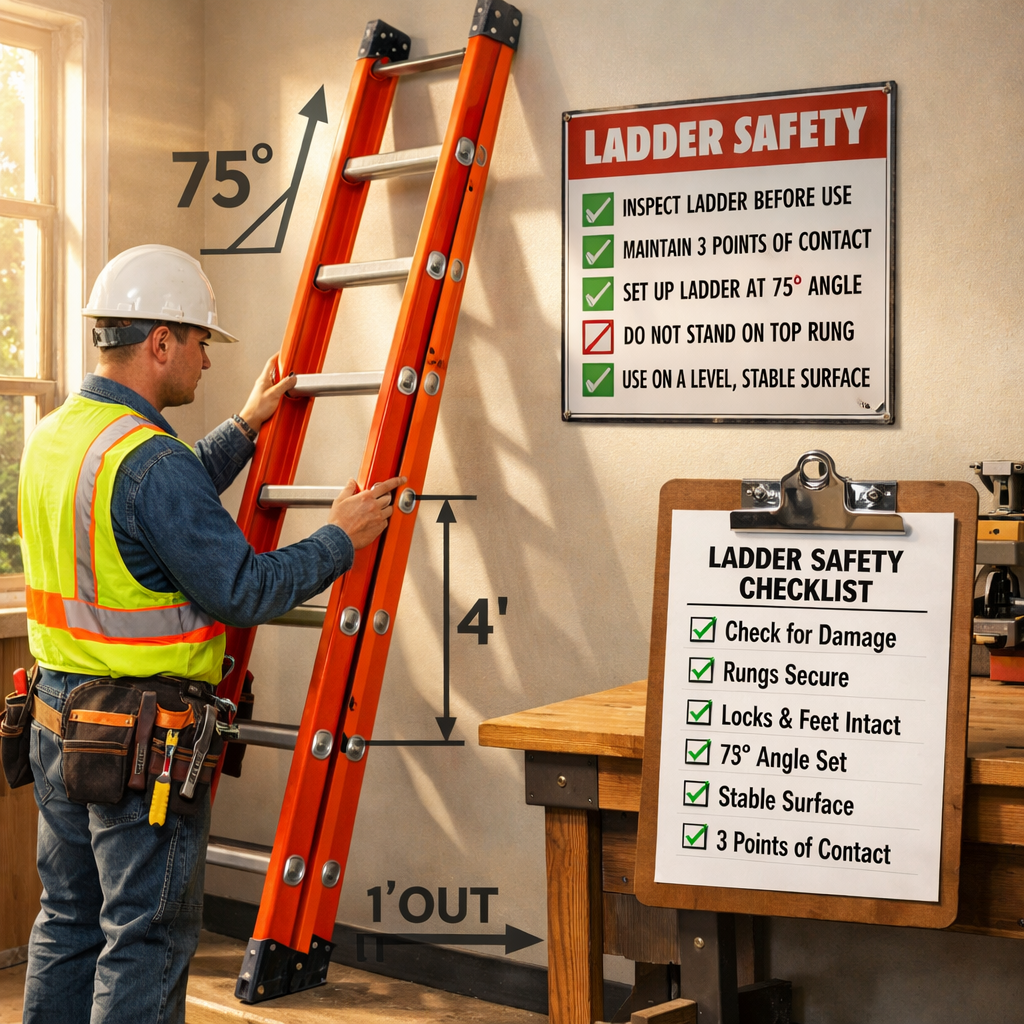 March is Ladder Safety Month!