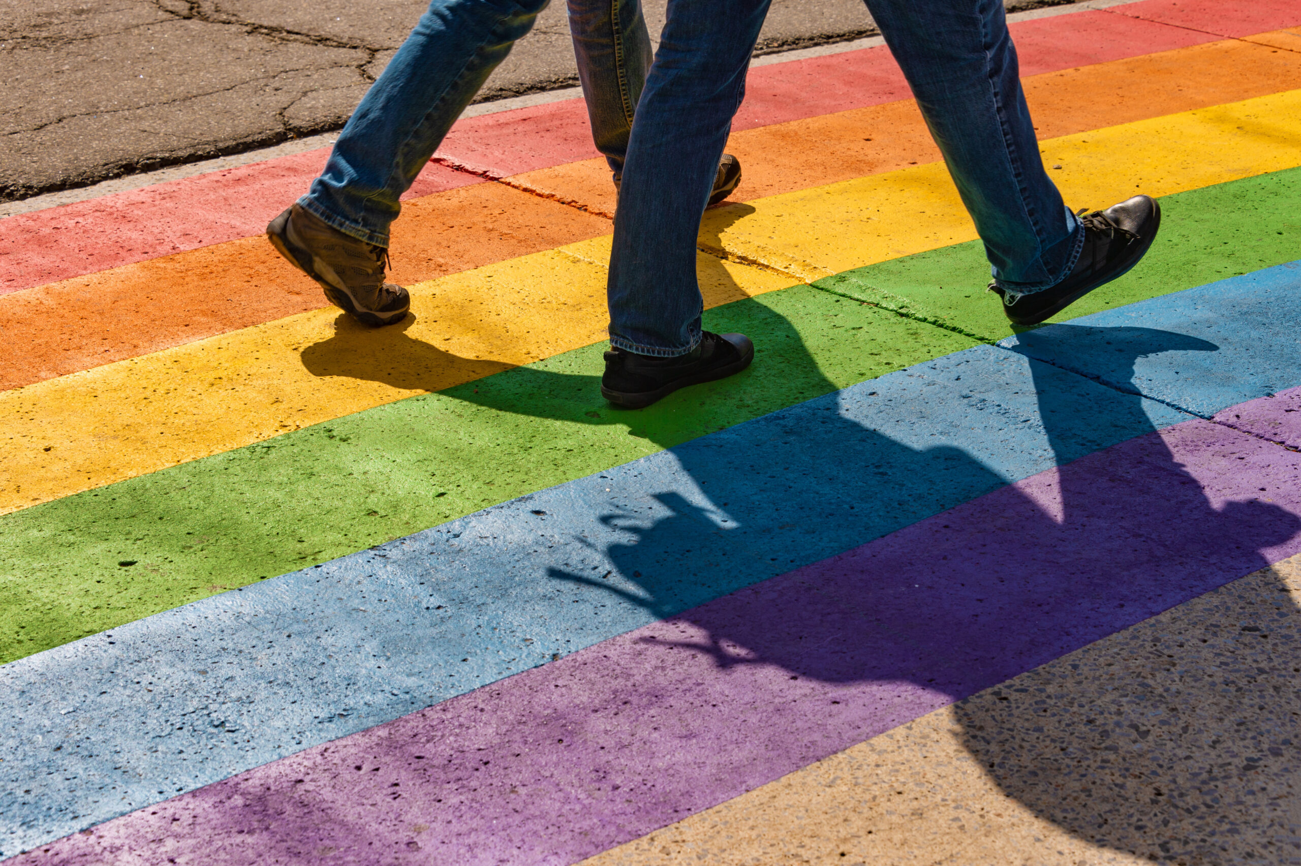 Rainbow Crosswalks OK Now? Feds Say “Nope”.
